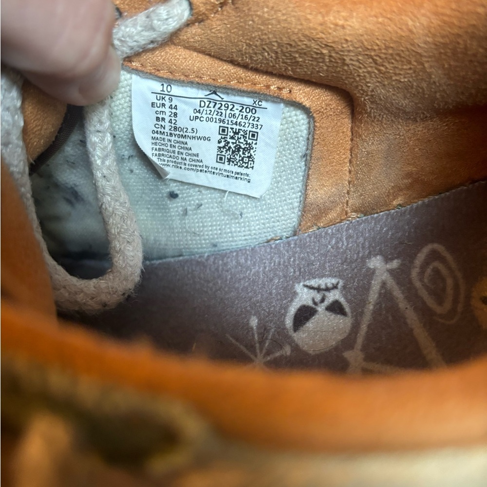zion williamson voodoo jordan 1s, no box, good condition - Picture 4 of 4